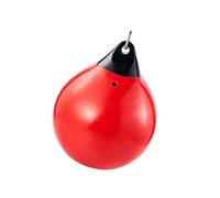 QUXVUIS Water Punch Bag Karate Hanging Punching Ball Developing Essential Skills At Home Gym Locations And Sturdy For Long Time Sports Punching Bag Boxing Training Equipment, Red, 38x49cm