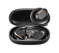 QUXVUIS Water-resistant Language Translator Earbuds For Multi-language Translation HD Sound, Black