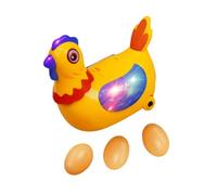 QUXVUIS Whimsical Talking Walking Chicken Singing Dancing Chick Toy Electric Laying Egg Promoting Joy For Kids Playtime Electric Laying Egg Chicken Toy Doll Sound Music