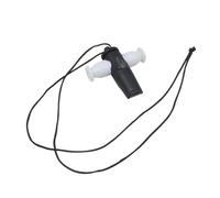 QUXVUIS Whistle Party Instrument Hand Percussion Musical Instrument Easy To Grip Helps While Playing 2 Sound Holes Allow 3 Tones To Be Produced Latin Music Grip Helps Prevent Blowing Out