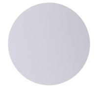 QUXVUIS White Canvas Board Stretched Round Blank White Canvas Board Panel Artists tors Beginners Kids Crafts Acrylic Painting Crafts Artworks Supplies