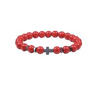 QUXVUIS Wide Application Unique Gifts Beaded Bracelets For Everyone Exquisite Appearance Beaded Cross Bracelets Beads , Korean pine