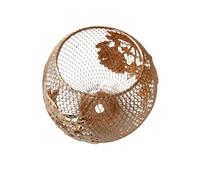 QUXVUIS Wire Cage Lamp Guards Mesh Pendant Light Shade Easy To Install Rustic Style Metal Lamp Shade Homes Resistant To Fading And Environmental Vintage Can Turn Home Into Elegant