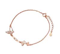 QUXVUIS Women Bracelet Portable Cute Insect Shape Replacement Decorative Rhinestone Girls Bangle Jewelry Birthday Gift