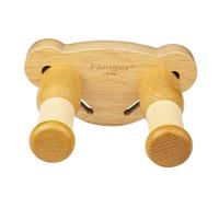 QUXVUIS Wood Guitar Hanger Space Saving Guitar Wall Hook Wall Mount Hanger Living Spaces Decorative Mount Stand Family For Electric Banjo Bass Mandolin