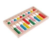 QUXVUIS Wooden Abacus Toy Choice For Parents Wanting To Introduce Fun Learning Activities To Young Kids Made Of Wooden Classic Arithmetic Device Has Proved Popular With Mathematicians And Children