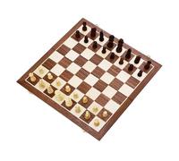 QUXVUIS Wooden Chess Set For Kids Large International Puzzle To Train Logical Thinking Skills Open Is Chess Board Travel Set Games For Adults Chessmen