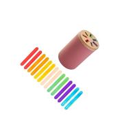 QUXVUIS Wooden Color Shape Sorting Box Game Sorting Enhances Child Engagement And Learning Through Fun Shape Experiences Color Toy Wooden Activity Center, Style B