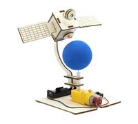 QUXVUIS Wooden Science Experiment Kids DIY Set Hands On Fun Activity To Teach Kids About Science While Developing Practical Skills For Life Electronic Construction Project For School