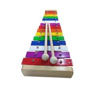 QUXVUIS Xylophone Glockenspiel Kids Musical Instrument Promoting Cognitive Development And Creativity Through Engaging Music Playing Professional Xylophone 15 Note Metal