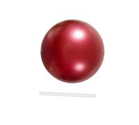 QUXVUIS Yoga Ball Stability Training Tool Essential For Improving Posture And Providing Support For Home Gym Exercises Yoga Ball Stability Exercise Training Gym, Red, 20-25cm