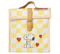QuyCup Peanuts Insulated Lunch Bag, Hearts (24 x 24 cm)