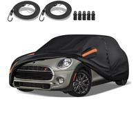 QUYDDC 16-Layer Special Full Car Cover Fit for 2002-2021 Mi-ni Cooper/Cooper S, Ultra Heavy 600D Oxford Cloth, Can Withstand Summer Sun Exposure and Winter Snow, Rain, Dust, UV Protection All Weather