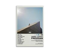 QUYEBRHFY Daniel Caesar Posters Freudian Album Poster Poster Wall Decoration Vintage Art Poster Movie Decoration Printing Poster Room Cool Decoration 20x30inch(50x75cm) Unframe-style