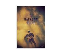 QUYEBRHFY Hacksaw Ridge Poster Wall Decoration Vintage Art Poster Movie Decoration Printing Poster Room Cool Decoration 24x36inch(60x90cm) Unframe-style