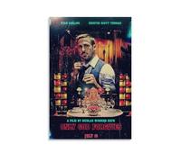 QUYEBRHFY Only God Forgives Poster Wall Decoration Vintage Art Poster Movie Decoration Printing Poster Room Cool Decoration 08x12inch(20x30cm) Unframe-style