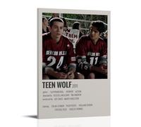 QUYEBRHFY Teen Wolf Poster Wall Decoration Vintage Art Poster Movie Decoration Printing Poster Room Cool Decoration 12x18inch(30x45cm) Frame-style