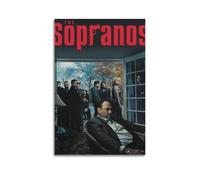 QUYEBRHFY The Sopranos TV Poster Wall Decoration Vintage Art Poster Movie Decoration Printing Poster Room Cool Decoration 08x12inch(20x30cm) Unframe-style