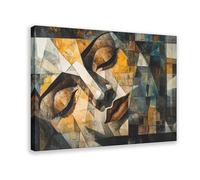 QUYHGAG Abstract Female Portrait Poster Canvas Poster Bedroom Decor Landscape Office Room Decor Gift 08x12inch(20x30cm)