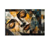 QUYHGAG Abstract Female Portrait Poster Canvas Poster Bedroom Decor Landscape Office Room Decor Gift 16x24inch(40x60cm)