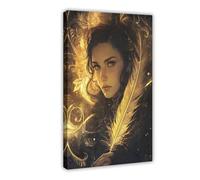 QUYHGAG Brigid in Celtic Mythology Canvas Poster Wall Art Decor Print Picture Paintings for Living Room Bedroom Decoration 08x12inch(20x30cm)