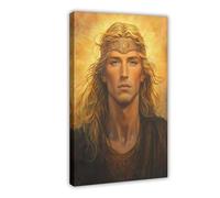QUYHGAG Celtic God Irish Mythology Poster Canvas Poster Bedroom Decor Landscape Office Room Decor Gift 24x36inch(60x90cm)