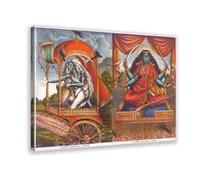 QUYHGAG Dumawati Matangi Goddess of Great Wisdom Canvas Poster Bedroom Decor Landscape Office Room Decor Gift 24x36inch(60x90cm)