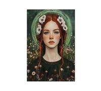 QUYHGAG Forging The Sacred Pagan Goddess Canvas Poster Bedroom Decor Landscape Office Room Decor Gift 12x18inch(30x45cm)