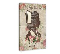 QUYHGAG Inspiring Canvas Poster Wall Art Decor Print Picture Paintings for Living Room Bedroom Decoration 24x36inch(60x90cm)