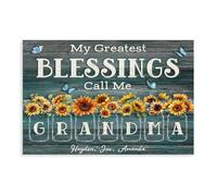 QUYHGAG My Most Precious Blessing Canvas Poster Wall Art Decor Print Picture Paintings for Living Room Bedroom Decoration 20x30inch(50x75cm)