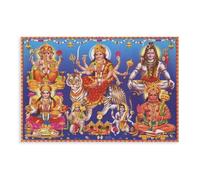 QUYHGAG Poster of The Goddess Durga Canvas Poster Wall Art Decor Print Picture Paintings for Living Room Bedroom Decoration 16x24inch(40x60cm)