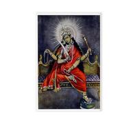 QUYHGAG Poster of The Great Wisdom Goddess Mātangi Canvas Poster Bedroom Decor Landscape Office Room Decor Gift 12x18inch(30x45cm)