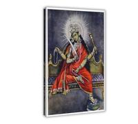 QUYHGAG Poster of The Great Wisdom Goddess Mātangi Canvas Poster Wall Art Decor Print Picture Paintings for Living Room Bedroom Decoration 24x36inch(60x90cm)