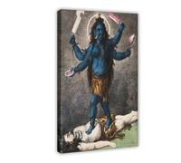 QUYHGAG Tara, Mahavidya Poster Canvas Poster Bedroom Decor Landscape Office Room Decor Gift 16x24inch(40x60cm)