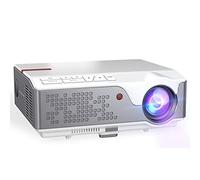 QUYNAGER Full 1080P Projector LED Native 1920 x 1080P 3D Home Theater Smart Phone Beamer (Size : Android Version) (One Color Basic add TV BOX)