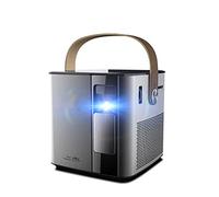 QUYNAGER QUYNAGER Support 4K 3D Home Theater Projector 1080p Video Game Proyector Beamer with 12000 mAh Battery