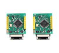 Quystetes 2PCS/LOT -ES1 W5500 Chip New SPI to LAN/Ethernet Converter IP Mod Module
