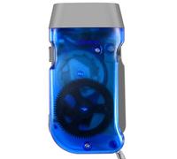 Quystetes 3 LED Dynamo Wind Up Flashlight Hand-pressing Crank No Battery Torch