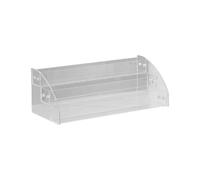 Quystetes 3-Tier Medical Display Rack for Health Center with 3.5cm Slot for Medicine Storage