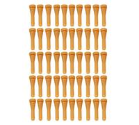 Quystetes 50Pcs Chicken Plucker Fingers, Rubber Hair Removal Stick Poultry Plucking Picker for Duck Quail Goose Easy to Use Yellow