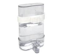 Quystetes Canary Storage Container Cockatiel Parakeet Bird Waterer Bird Water Feeder Feeding Hanging Transparent 1 Piece