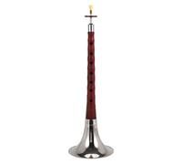 Quystetes Chinese Folk Wind Musical Instrument Suona,Quality Rosewood Rod Professional Hand-Made Instrument Suona Key of G