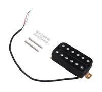 Quystetes Electric Guitar 52mm Six-String Electric Guitar Two-Coil Pickup for LP Series Electric Guitar Two-Piece Pickup Black
