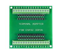 Quystetes Expansion Board ESP32 Expansion Board 30Pin GPIO Breakout Board Compatible with 30 Pins ESP32 Development Board