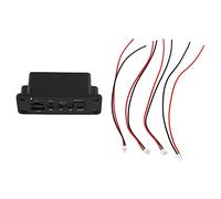 Quystetes Hands-Free MP3 Player Decoder Board 2 x 3W Amplifier DC 5V MP3 WMA Wireless Bluetooth 5.0 Decoder Board Audio Module USB FM TF Record Radio AUX Input for Car
