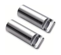 Quystetes Mini Stainless Steel Alloy Waterproof Bottle Ultralight Seal Bottle Canister Portable Pill Box Outdoor Tool