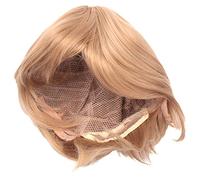 Quystetes Short Layered Wavy Full Synthetic Wig Blonde