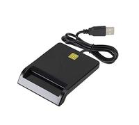 Quystetes Universal Portable Smart Card Reader for Bank Card Card ID DNIE ATM IC SIM Card Reader for Android Phones and Tablet