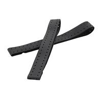 Quzenn 2Pcs Adjustable and Breathable Replacement Armband Soft Strap Band for Heart Rate Monitor - (Black)