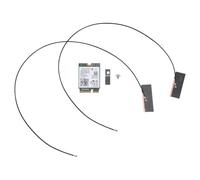 Quzenn 9560NGW WiFi Card+Antenna 1730Mbps Wireless AC 9560 Dual Band 2.4G+5G BT 5.0 802.11Ac M.2 CNVI 9560NGW Wireless Adapter